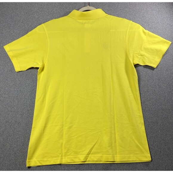 SPIUTO young Men Sport Polo 2xl US M Yellow NWT - Picture 3 of 3